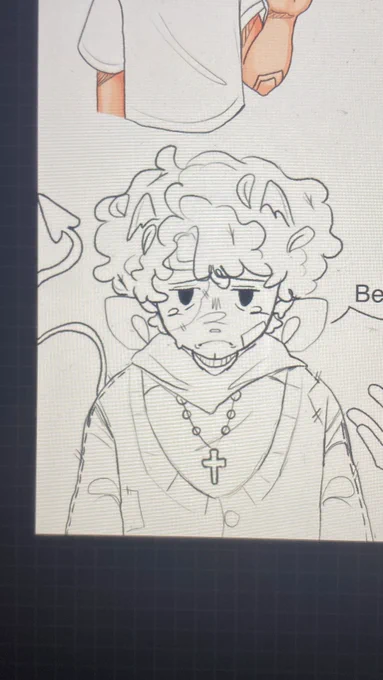 he looks like a cat 