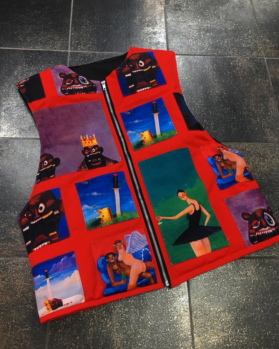 utterdemise's tweet image. MBDTF VEST made by me ✨