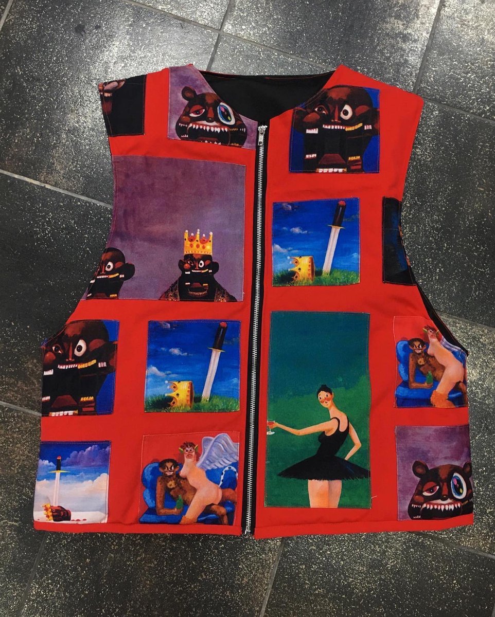 utterdemise's tweet image. MBDTF VEST made by me ✨