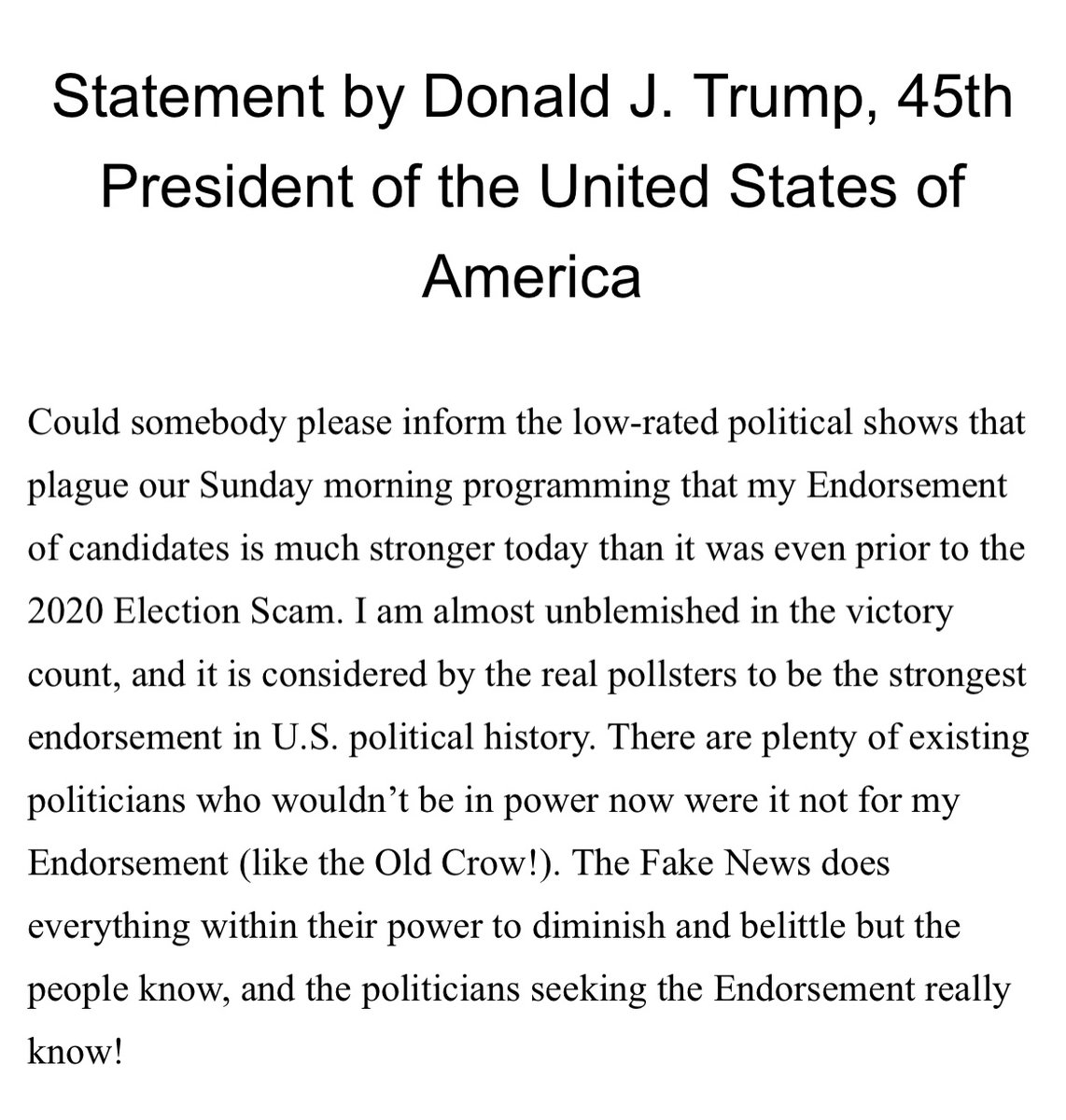 maggieNYT's tweet image. The former president appears to have watched @jmartNYT on CNN