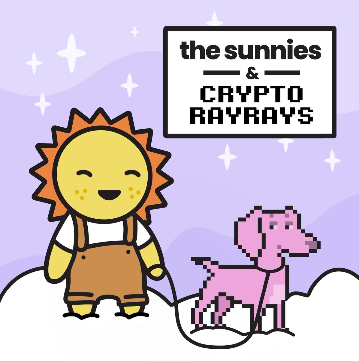 🌞🤝🐶

woof woof!

we’ve partnered with our friends over <a href="/cryptorayrays/">CryptoRayRays</a> to give their community 20 sun spots 💛