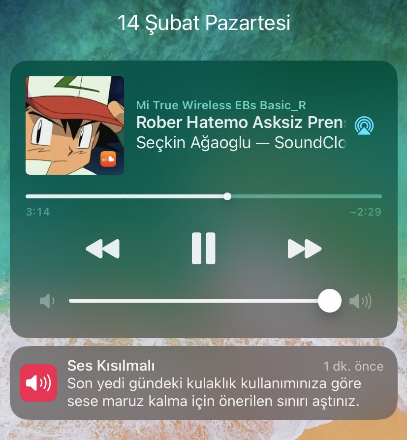 rafine bi zevk iphone anlayamazsın.. kulagım patlasa da dinliycem