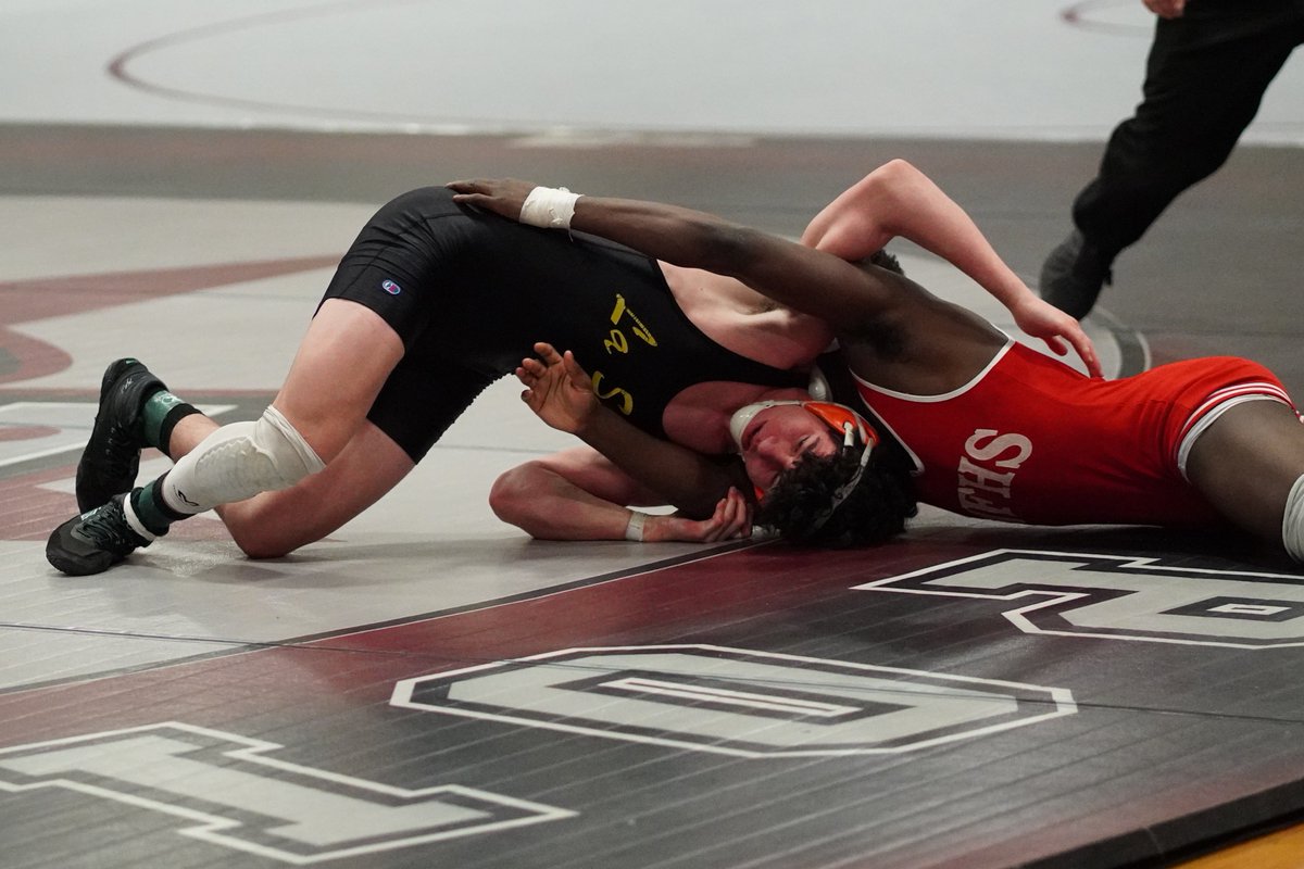When you're Niagara Falls &amp; your program is so strong you have two wrestlers in the same weight class in the Section VI finals, it's time to bust out the NF Power Cat &amp; LaSalle Explorer singlets for the championship.
Photo by <a href="/LarrySidelines/">Larry Sidelines</a> 
<a href="/NFWrestling1/">NFWrestling</a> 
<a href="/NiagaraLeague/">Niagara Frontier League</a>