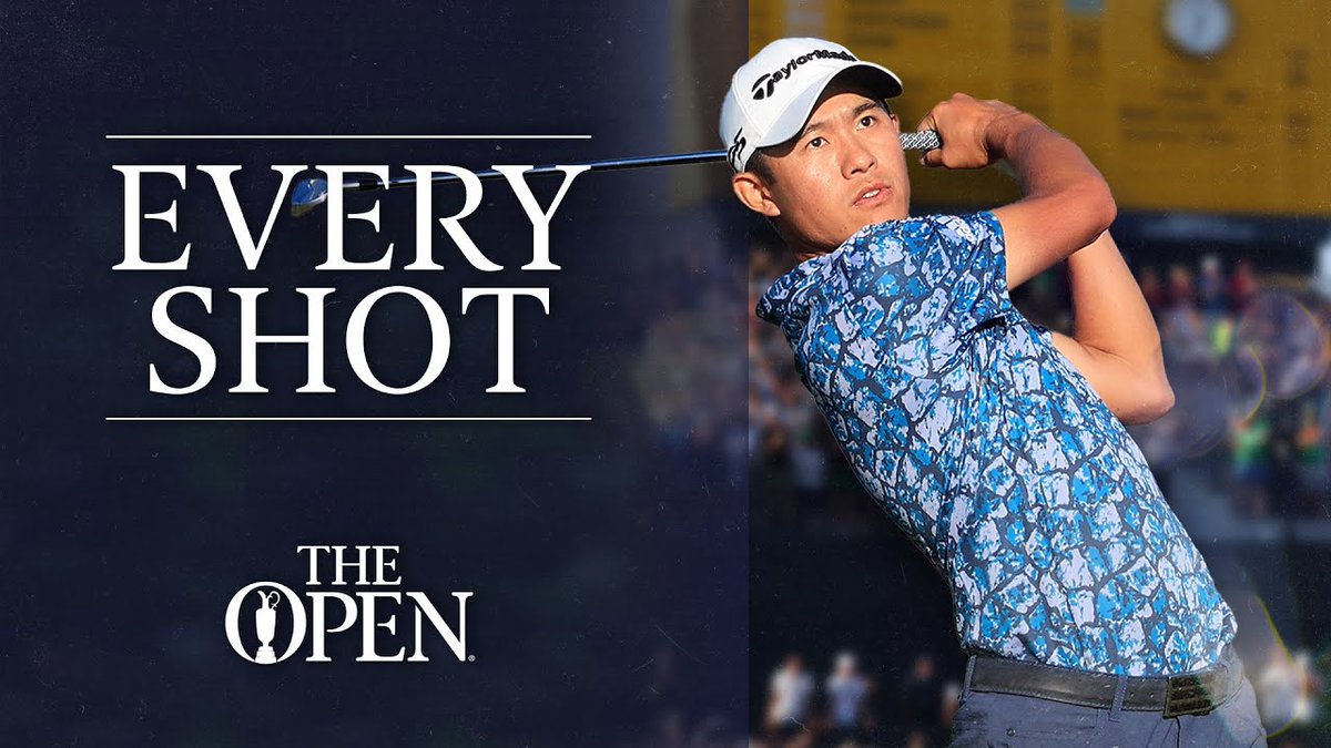 Every Shot | Collin Morikawa Final Round | 149th Open Championship https://t.co/VBaan62sY8 https://t.co/7D1iKqB2Tr