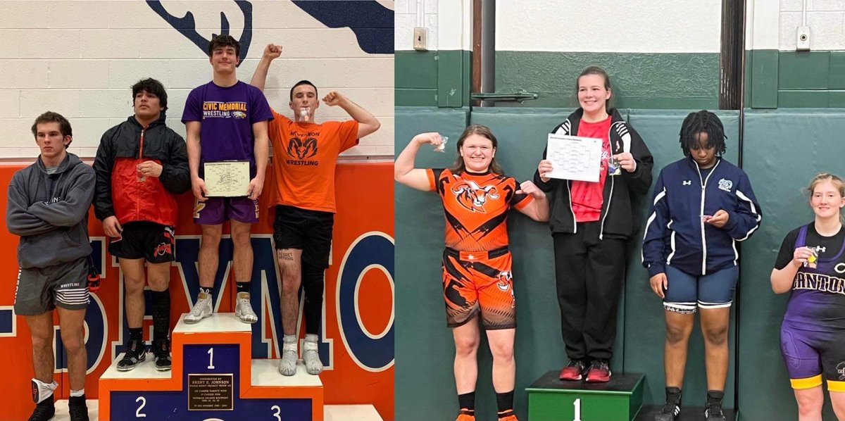 2022 Jared Shafer 185 lb, 2024 <a href="/FaithBarrett20/">Faith Barrett</a> 170 lb are STATE BOUND! 

Amazing 1st season for the program under new HC Alejandro Wajner! 

💪 POWERHOUSE FUTURE 💪

Great pair of hardworking student athletes making noise in the wrestling community!#MVTHS #wrestling #StateBound