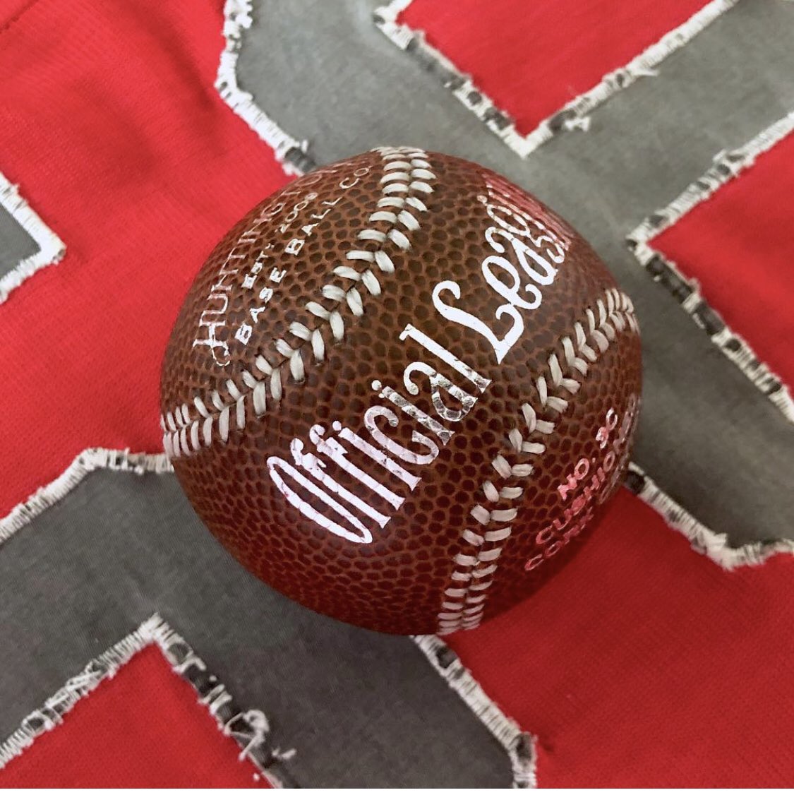 I’m watching for the stank in the tank. Thank you, Playmaker. ⁣
⁣
Horween Football Baseballs are live in the shop. Go deep! ⁣🏈⚾️
⁣
#swag #stankinthetank #bengals #rams #horween #football #baseball