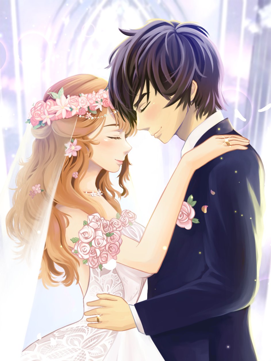 2,023 Anime Wedding Images, Stock Photos & Vectors | Shutterstock