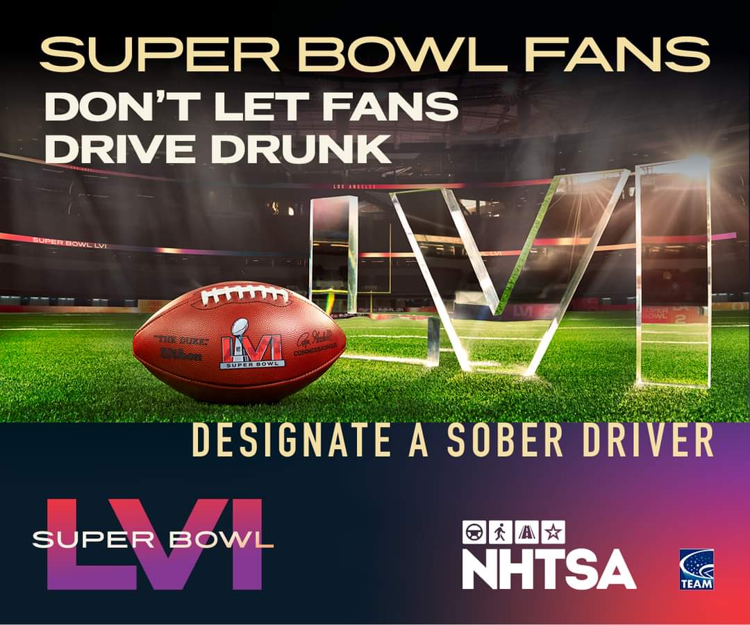 NewHampshireDOT's tweet photo. Hey NH.
On #supersunday remember to designate a #soberdriver.
Your loved ones will thank you- they think you are the #GOAT and want you to do the right thing.
Sorry/not sorry about the #Goat reference. We can't help ourselves.
#NHDOT
#tombradygoat
#biasedaboutfootball https://t.co/rjay2tlu6T