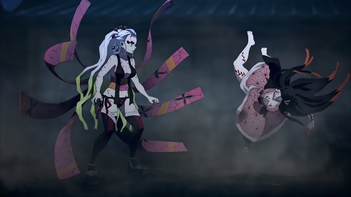 NonoAckerman's tweet photo. Nezuko va Daki waaa j'étais pas prêt vive #kimetsunoyaiba https://t.co/6B8GvrtxtO