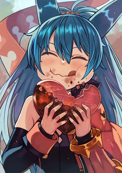 甘くて美味しー!
#バレンタインイラスト 