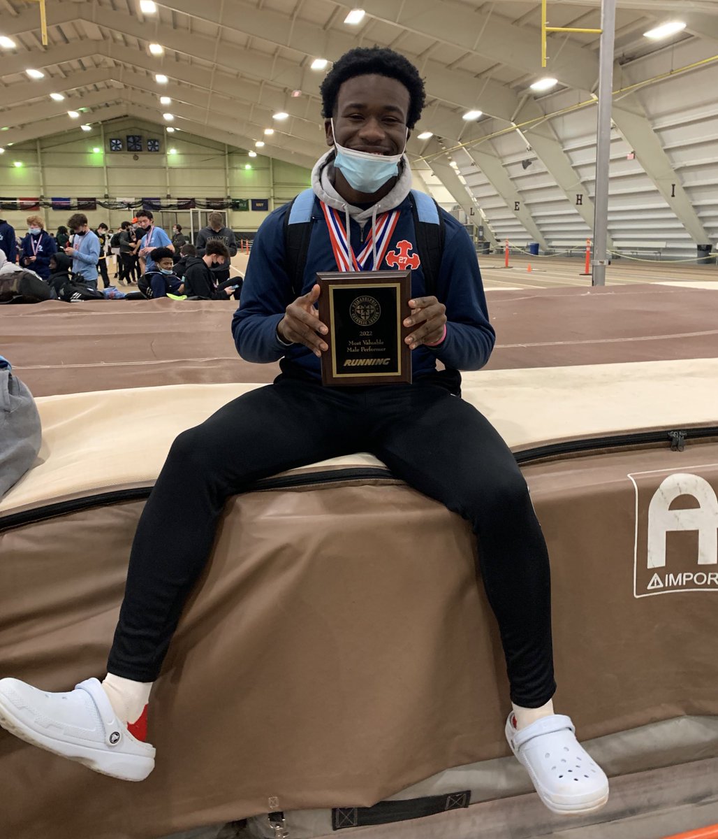 IndoorT&amp;F: Congratulations to Taylor Johnson (<a href="/tj_814/">Taylor Johnson</a>) <a href="/MBAPXCTF/">Bonner&Prendie XCTF</a> <a href="/MBAP_Athletics/">Bonner & Prendie Athletics</a>, Momo Peters (<a href="/Peters2Momo/">Momo Peters</a>) <a href="/FJAthletics/">Father Judge Athletics</a> <a href="/FJTRACKXC/">FatherJudge Track/XC</a>, Taleea Buxton <a href="/WCPrep/">West Catholic Prep</a> &amp; Brendan Leneghan (<a href="/BrendanLeneghan/">brendan leneghan</a>) <a href="/SJPREP/">St. Joseph's Prep</a> <a href="/SJPrep_Sports/">St. Joseph’s Prep Sports</a> on winning MVP Titles in the PCL Championship 🏆📷:<a href="/PM_Photo/">Patty Morgan Photography</a>