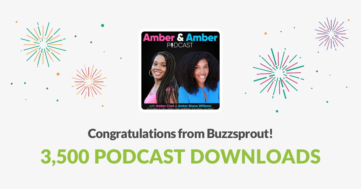 We hit another milestone today!!! #amberandamberpodcast #tweet100