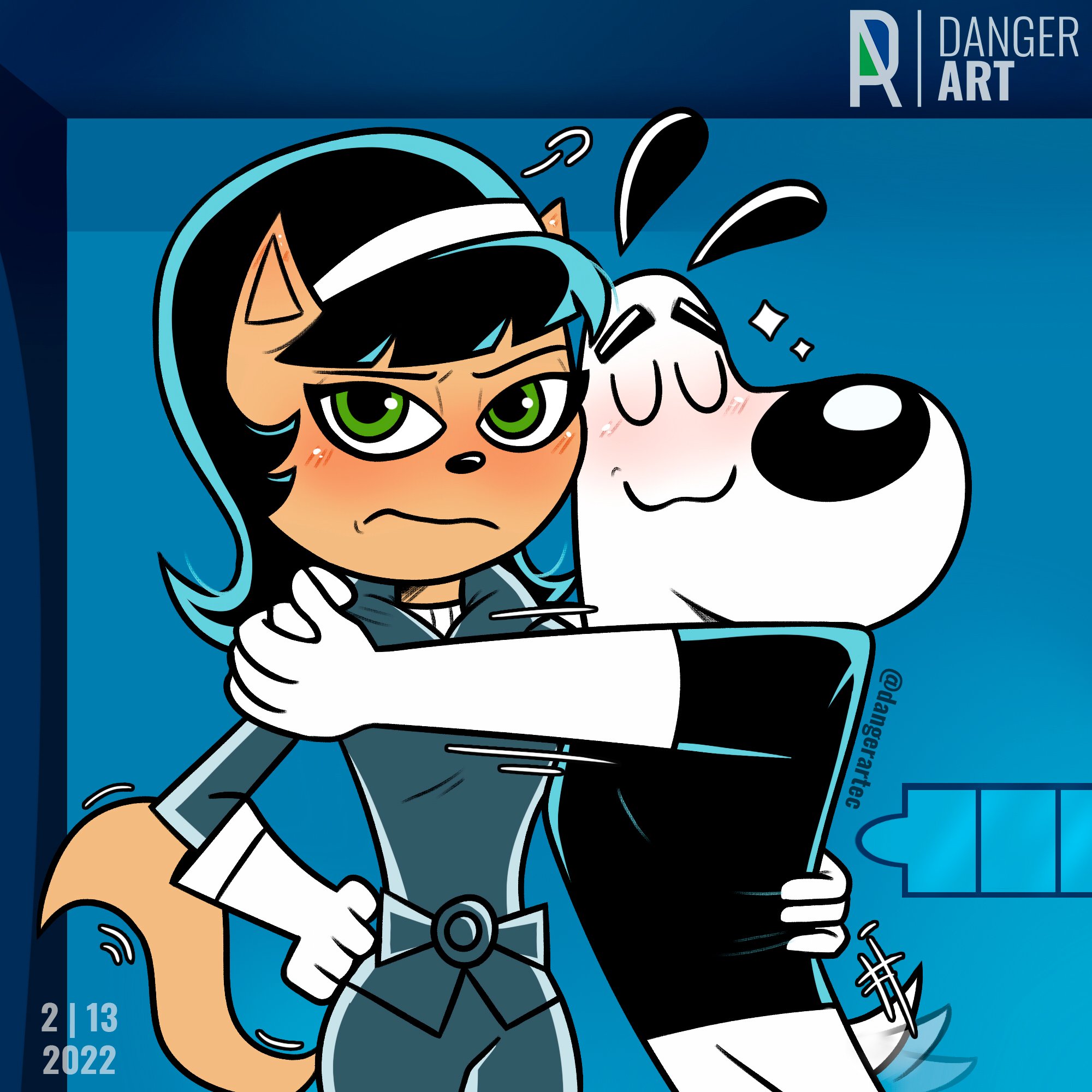 Tuff Puppy Dudley And Kitty Kiss