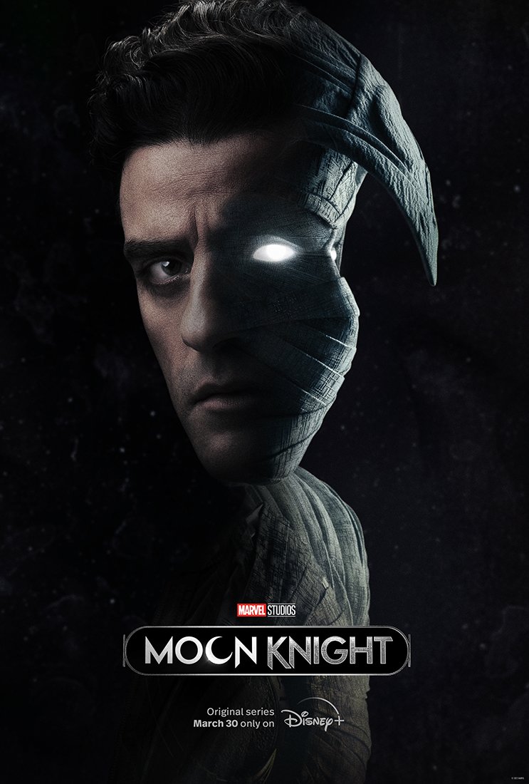 Moon Knight on Twitter: "Check out the new poster for Marvel Studios'  #MoonKnight 🌙, an Original series streaming March 30, only on @DisneyPlus.  https://t.co/mSIwuU5H46" / Twitter