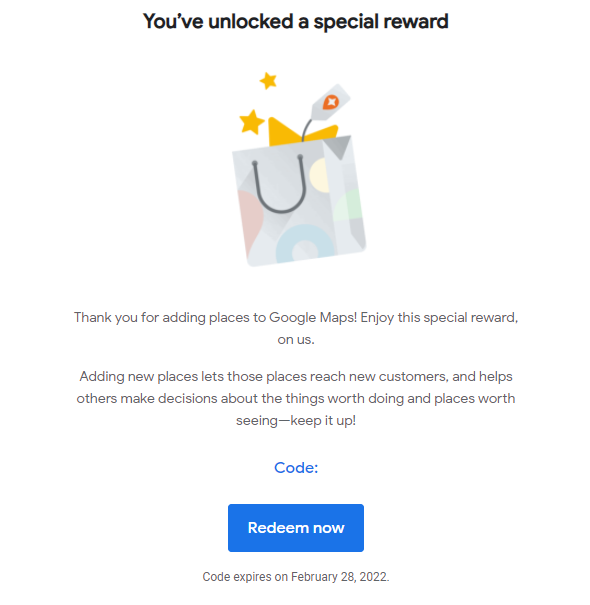 _CoolKriss's tweet photo. @localguides what is this?? where is the code? and it expires on 28 Feb also .. hahahah https://t.co/yyFDA9I0qj
