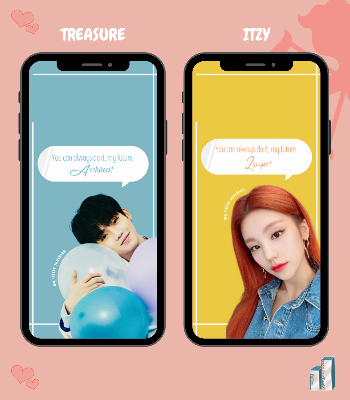 collect_prod's tweet photo. Happy Valentine's day, everyone! 💞 As a treat, we've prepared some phone lockscreens for you! Get ready to see some of your favorite leaders wishing you the best in your future profession!

#TREASURE #ITZY #ENHYPEN #aespa https://t.co/CzAYHiY8Iq