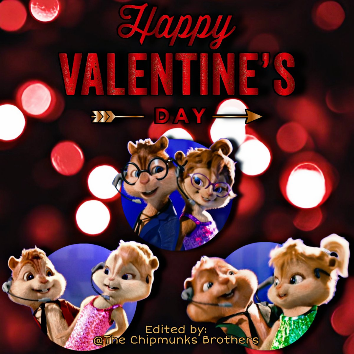 TheMunksBros's tweet photo. Today is Valentine's Day y'all!!!
#alvinandthechipmunks
#alvittany #simonette #theonor
#happyvalentinesday https://t.co/UCKeNwBRtb