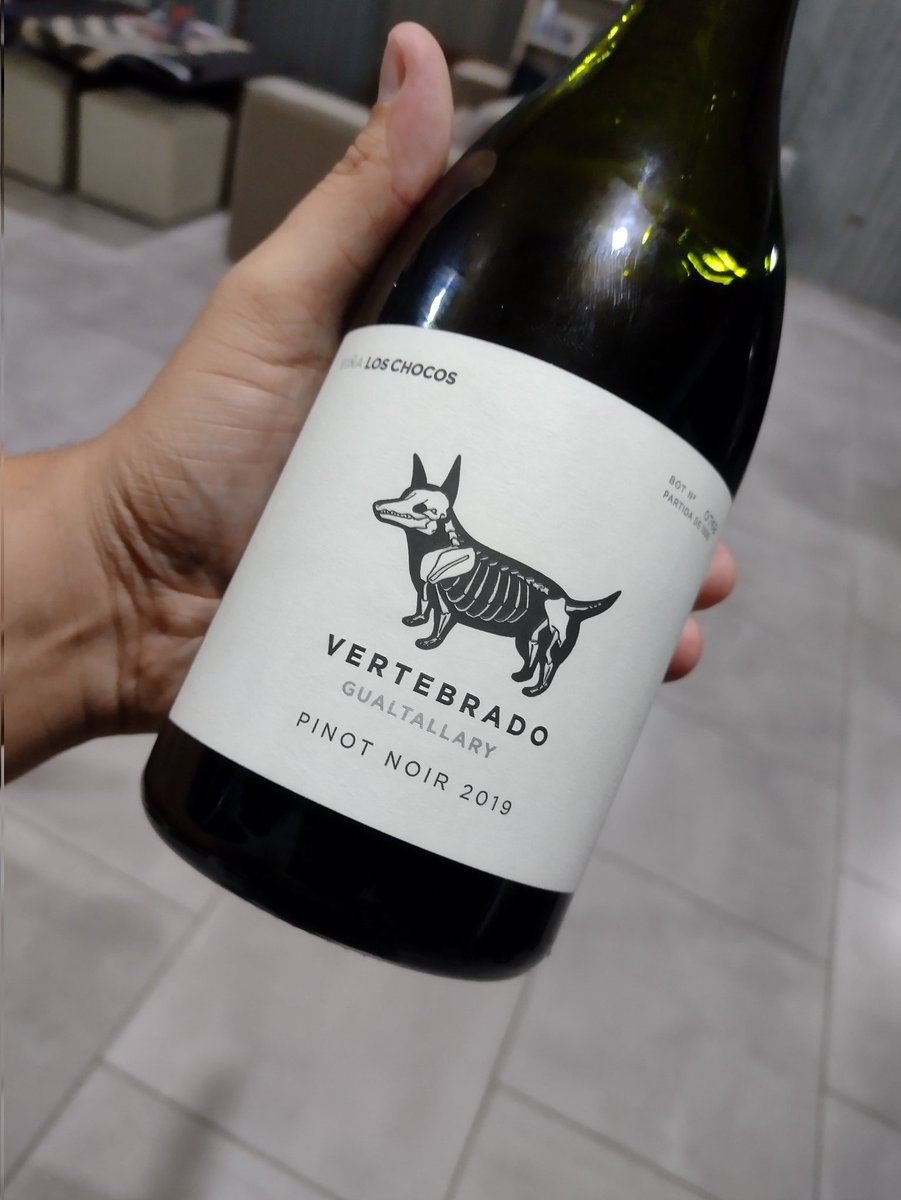 Hola siempre Pinot ❤️🍷
Un proyecto que banco a muerte el de "los chocos" son todos Vinazos ! 
Y los Pinot son superlativos! Muy buena mano la de <a href="/Germasera/">Germán Masera</a> 
#winelover