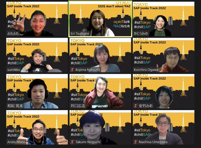 masa_139's tweet photo. 171 community members joined SAP Inside Track Tokyo 2022 online week 2. Week 2 topic was S/4HANA. 
@SAPInsideTrack 
#sitTokyo
#chillSAP https://t.co/oLCu7yCQeZ
