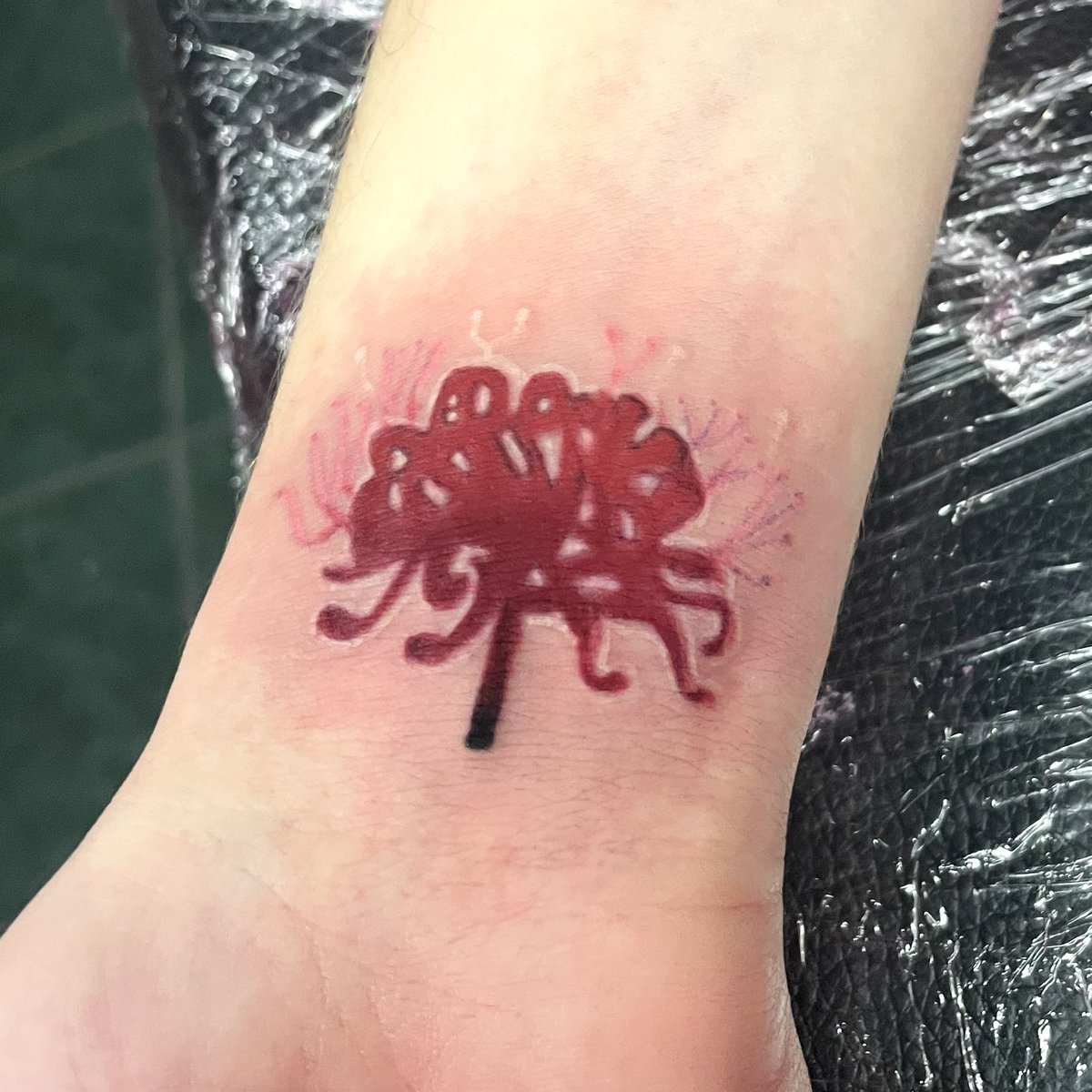 sheepscribbles's tweet image. A Lycoris Tattoo