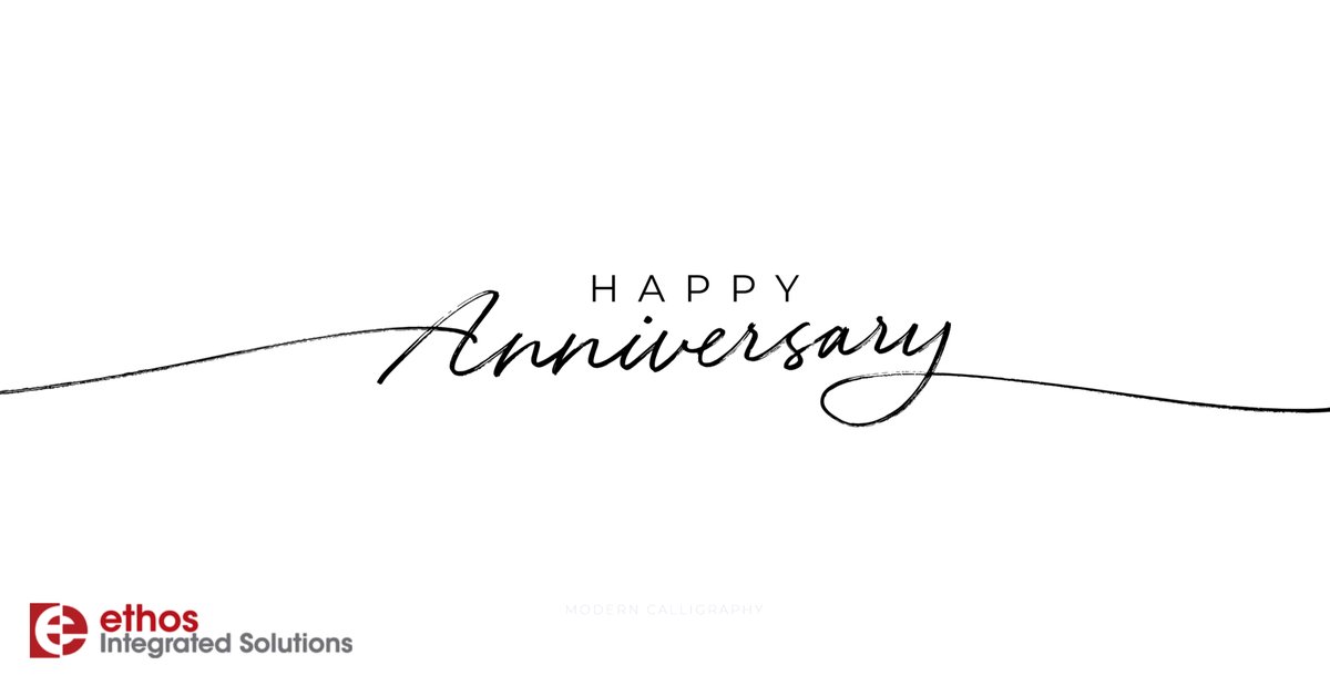 Today Ethos turns 18! We would like to thank our extremely hard working employees and our loyal clients who have stayed with us over the years.