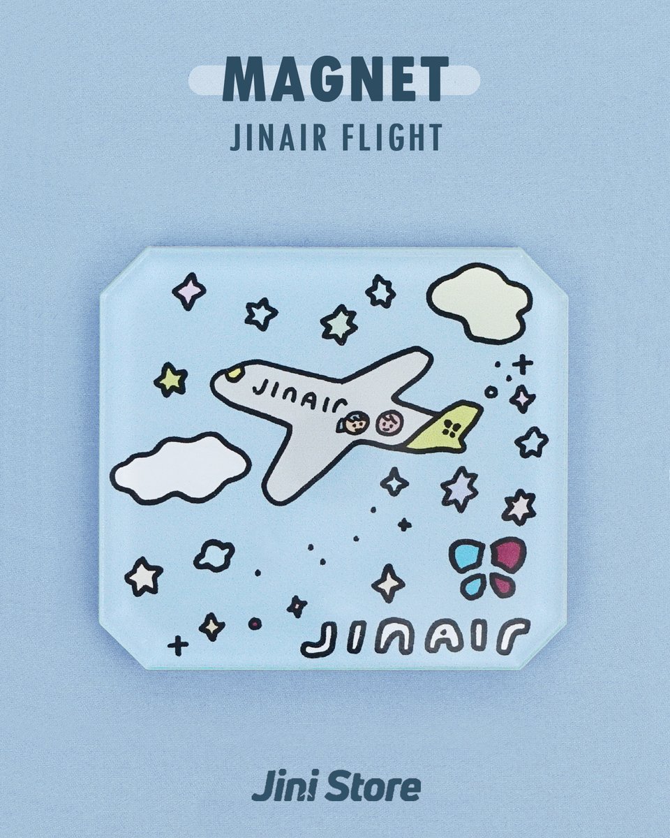 JINAIR_LJ's tweet photo. 지니스토어 신제품 소식 👨‍✈️👩‍✈️❤
⠀
진에어 마그넷 &amp; 키 링이 신규 출시되었어요
승무원 일러스트 증먈 귀염뽀짝하고 난리 😻

구매를 원하시는 분들은 아래 링크로 접속해 주세요!
https://t.co/4h59mBCPac https://t.co/Rwx7zdxOH6