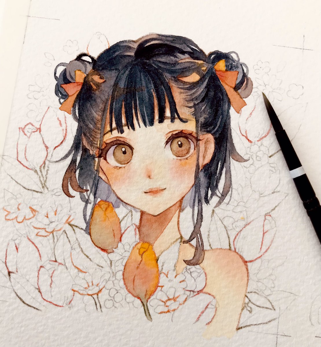 「WIP🌷 」|ゆゆはる🌸のイラスト