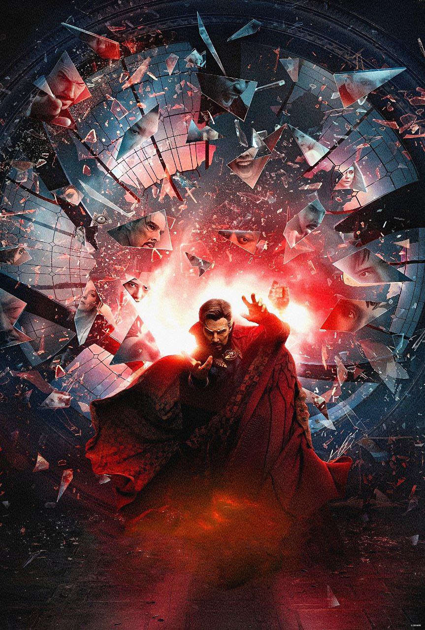 4K Poster For Doctor Strange In The Multiverse Of Madness