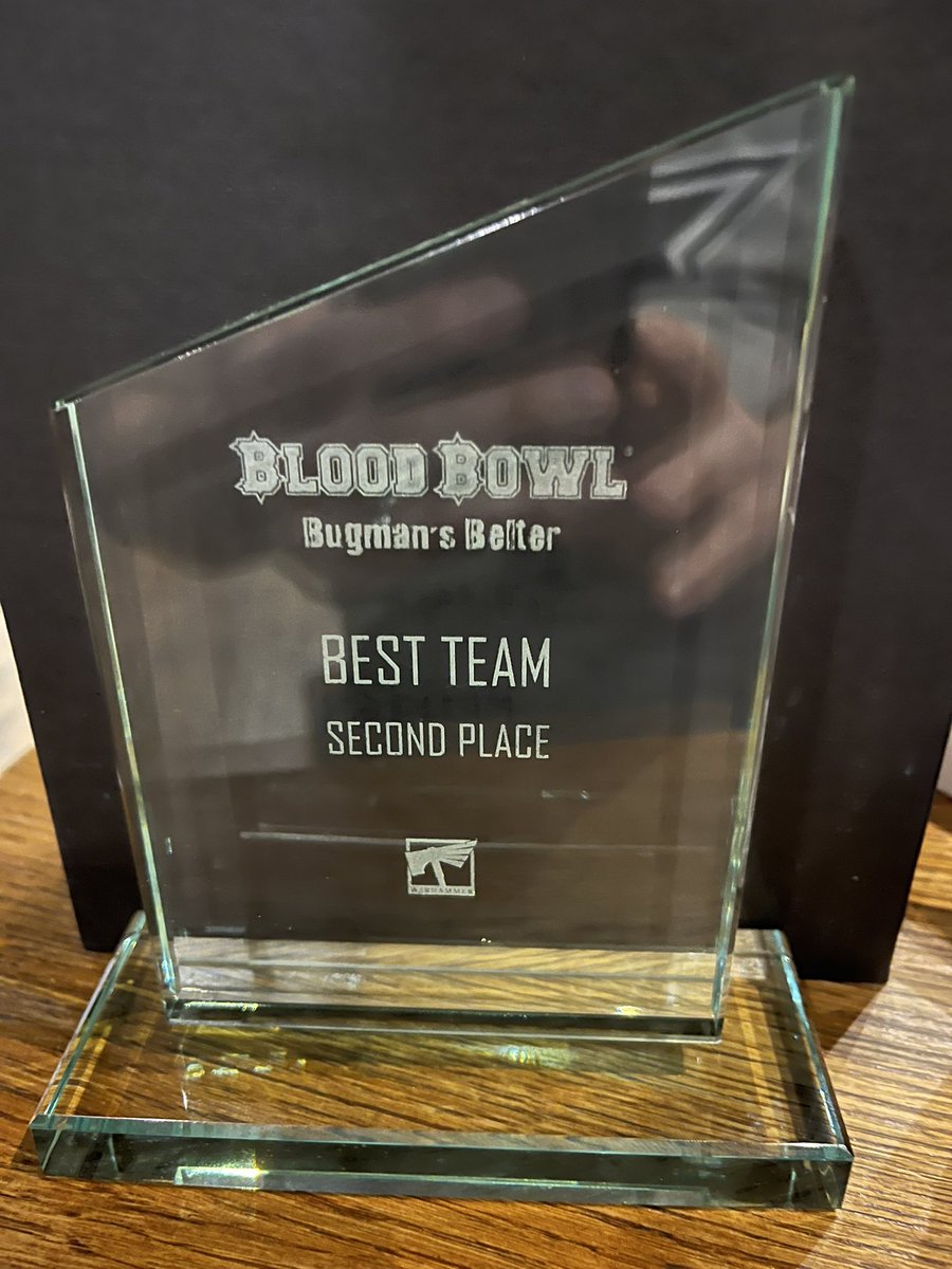 Tally ho!! 👍👌💥🏈🎲 fucking brilliant tournament!! UTFB!! #bloodbowl #bugmans