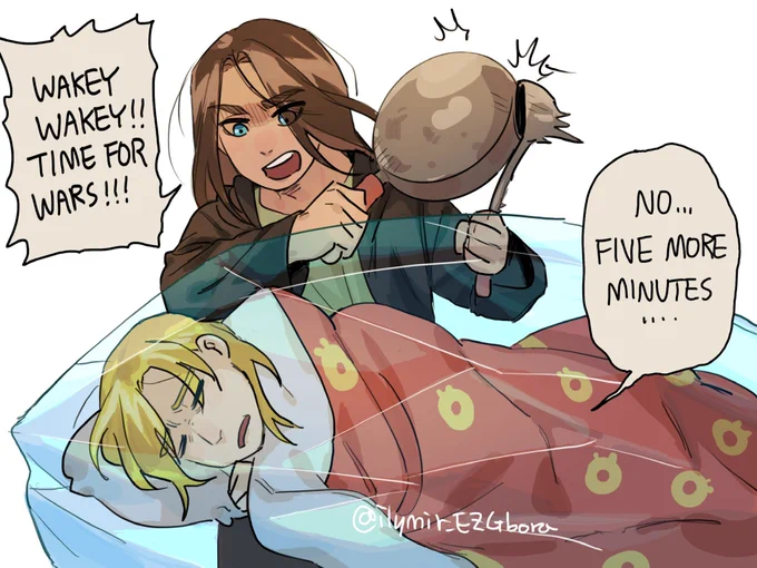 Wakey Wakey Annie🌅
#aot #Aots4 #annieleonhart 