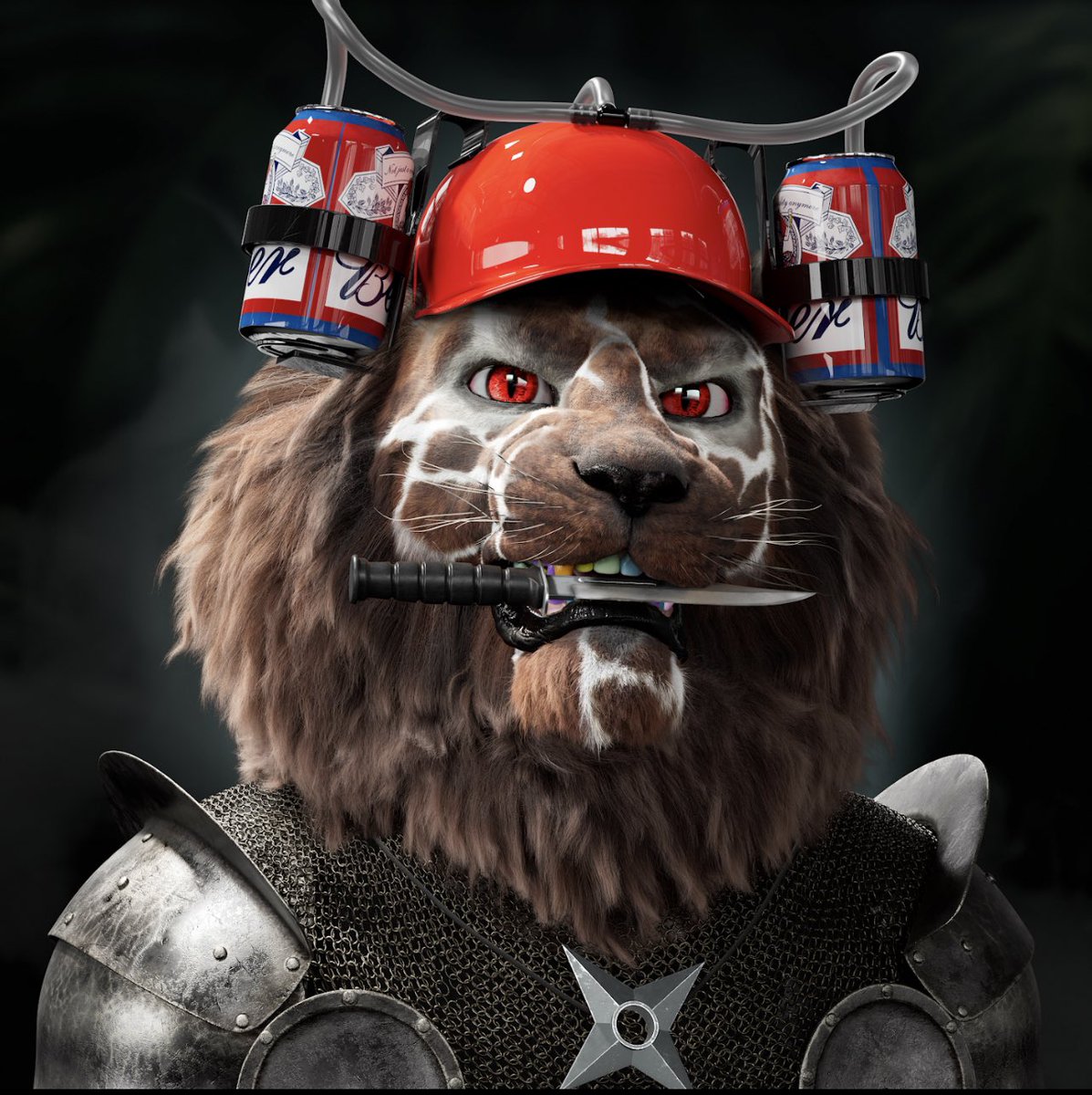 AMAZING REVEAL FROM <a href="/Lucky_Lion_Club/">LUCKY LION CLUB</a> <a href="/budweiserusa/">Budweiser</a> <a href="/joelbestart/">Joel Best</a>