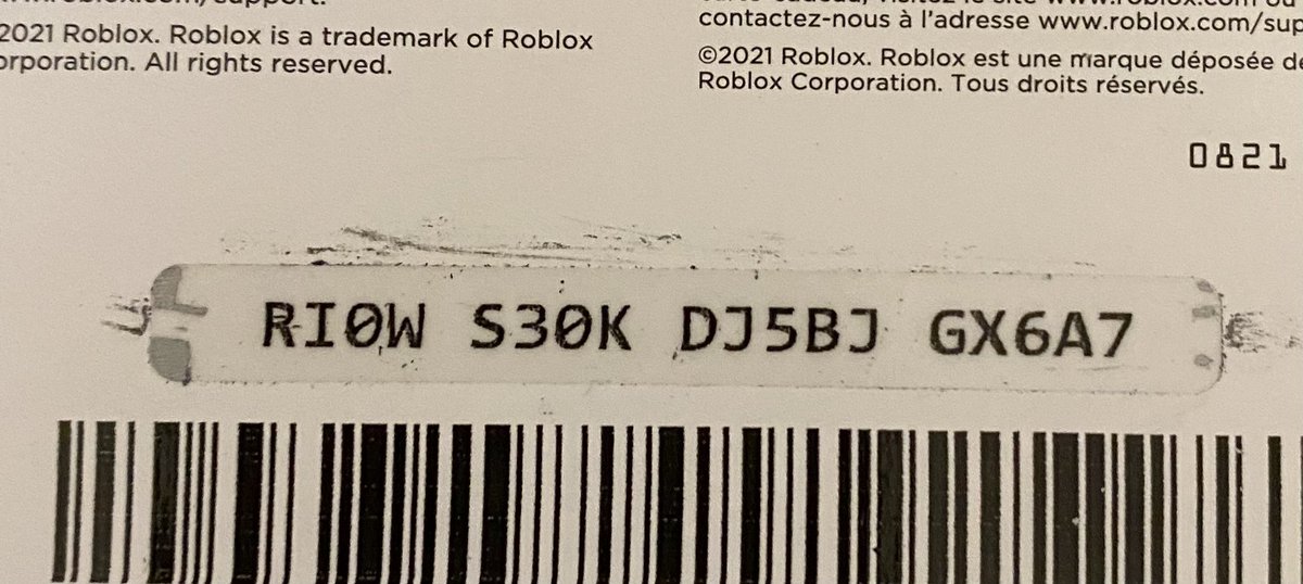 Ultraw on X: just opened a roblox toy with item code 88888888 🧐 Is this  really lucky or just normal? And when I try to redeem it it says invalid  code 😢