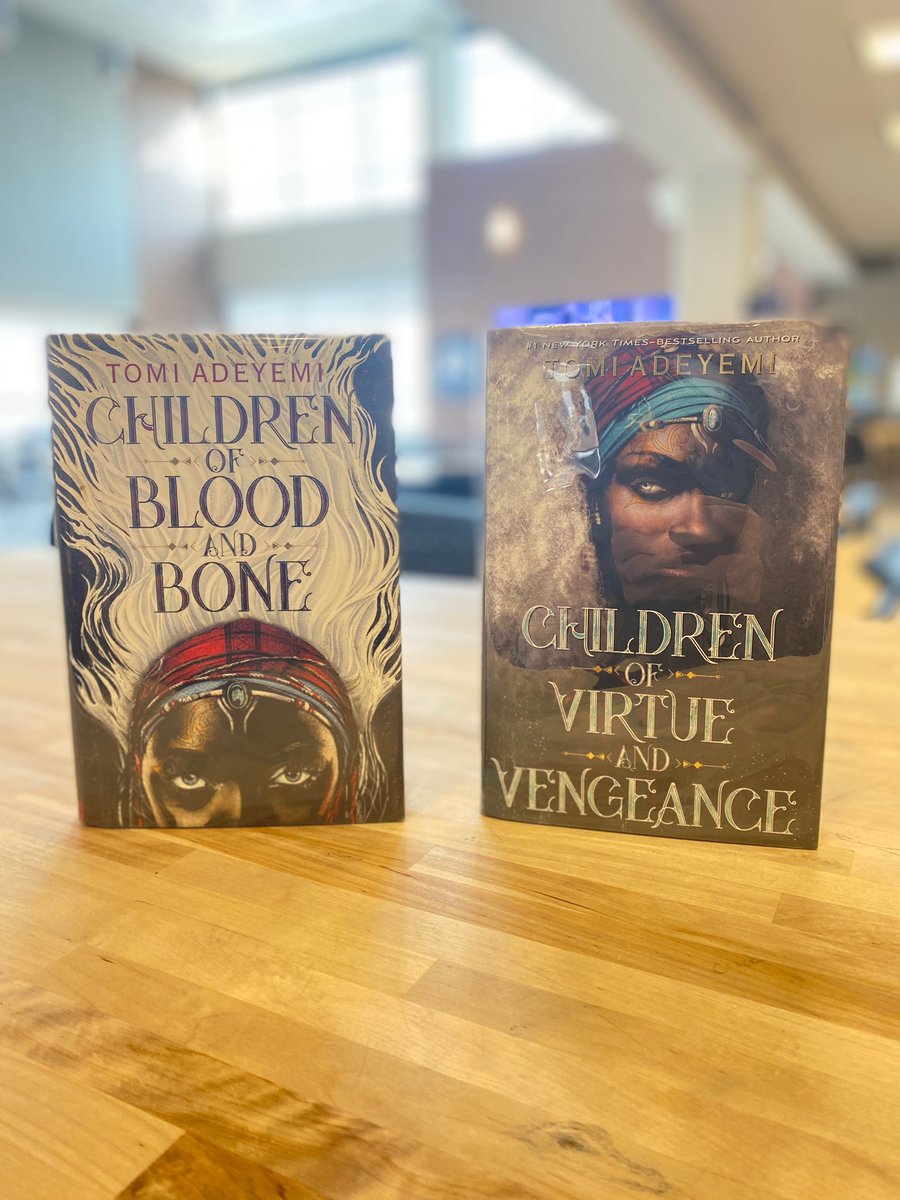 Check these out from the CSI!
Tomi Adeyemi is a writer&amp;creative writing coach born in the US to Nigerian immigrants. She is the author of the award winning Legacy of Orisha series The 3rd book in the series is expected to be released shortly and will be added to our collection!