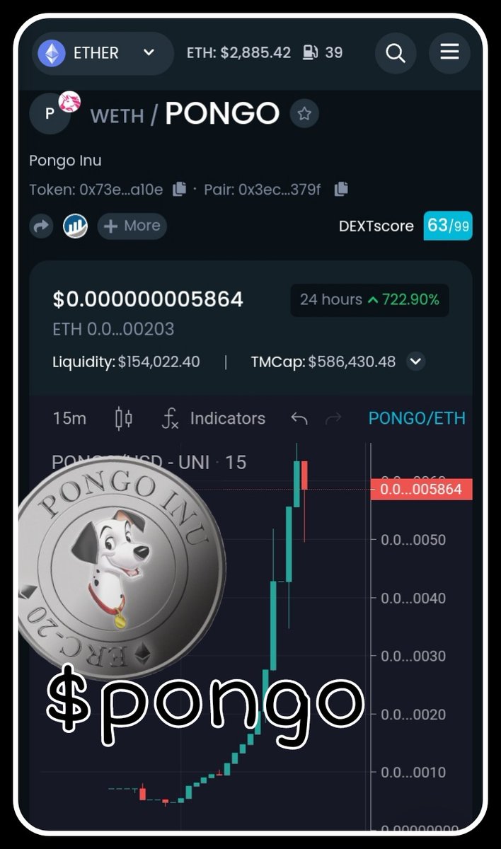 kryptochay's tweet photo. 🚨💎📢 NEW TOKEN ALERT! JUST LAUNCHED! 👀🙌
👉👉 $PONGO 
✅ anime themed ERC-20 token
✅ passive income/ Treasury wallet
✅ 12% buy and sell
✅ supply 100T
✅ 155k LIQUIDITY 565k MC
https://t.co/mdcZng0nKV #nfa #dyor https://t.co/OhEhBytFh1