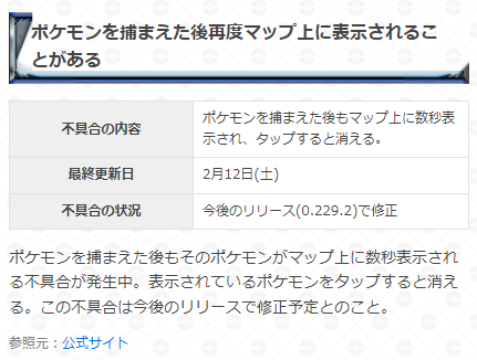 ポケモンgo攻略 Gamewith V Twitter 以下の不具合が公式サイトに追加されています グローバルチャレンジアリーナのボーナス時間が誤っている 通知リングがマップ以外にも表示される ポケモンを捕まえた後再度マップ上に表示されることがある 続きます その他