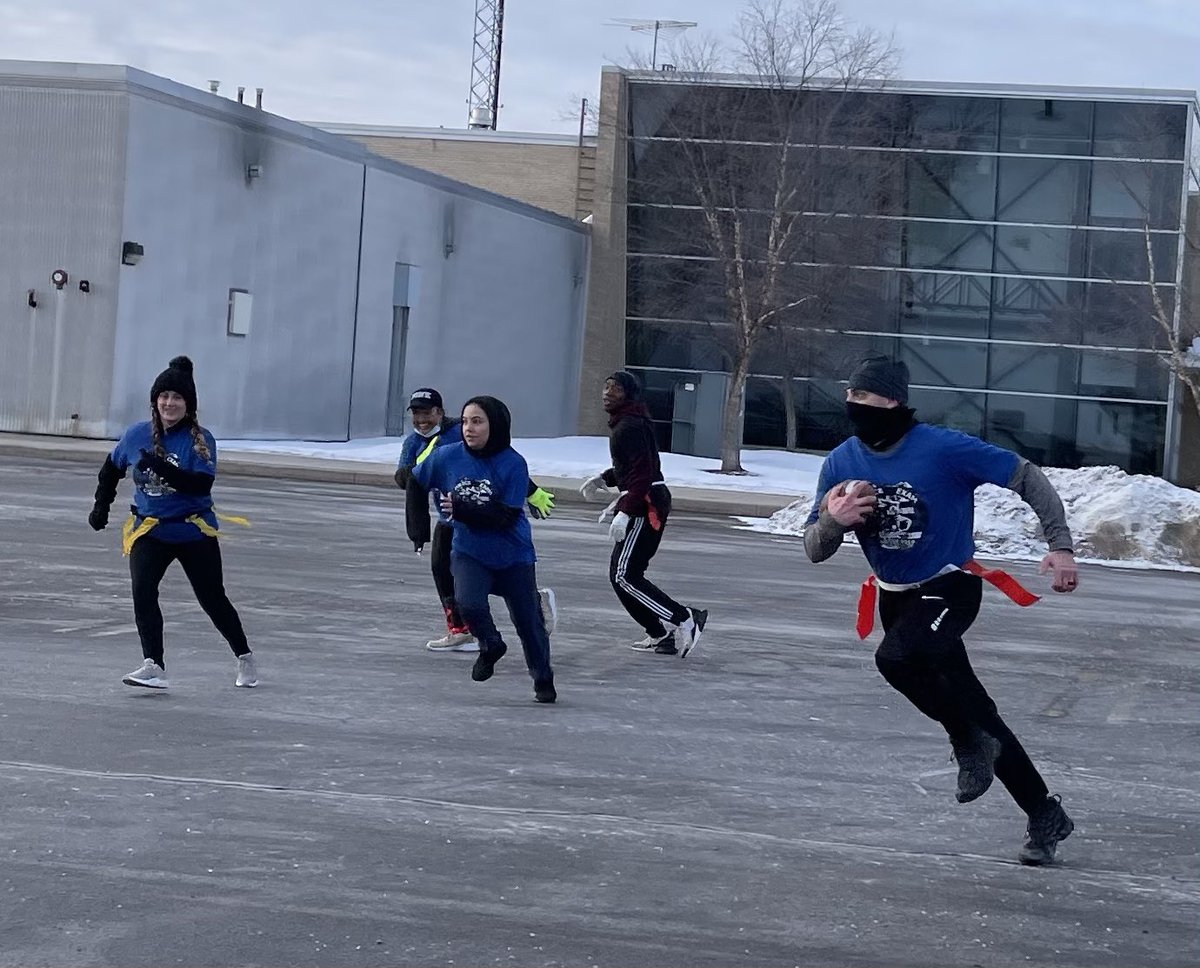 Police_Prep's tweet photo. What Super Bowl? Today we held our annual Future LEO Bowl in the frozen tundra Rochester, NY. #futureleobowl3 #mentoringmatters https://t.co/Xno32MJ4Sm