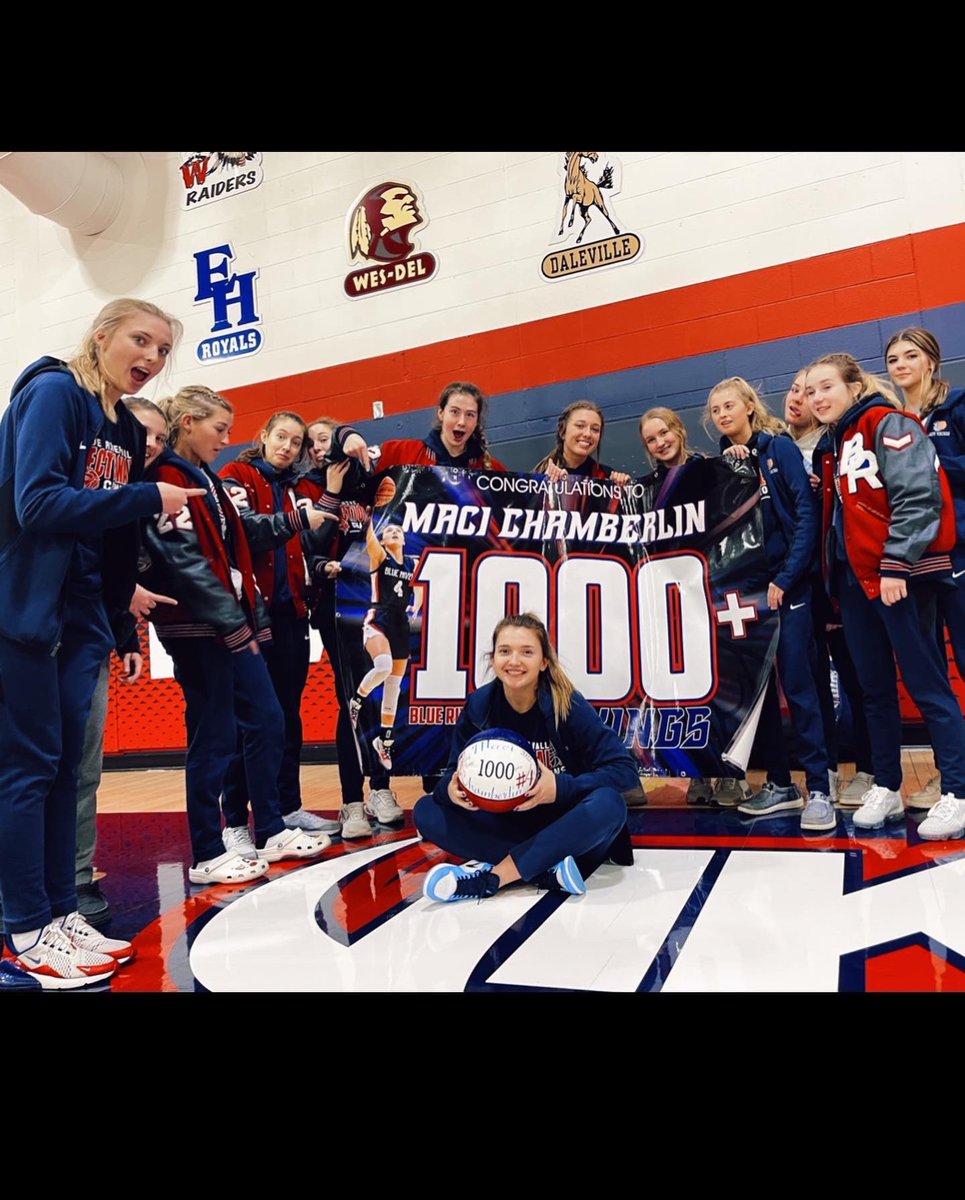 so sad junior season is over, but super thankful to have become apart of the 1,000 points club. super fortunate to play with so many great teammates! huge thanks to the brv community &amp; my wonderful support system ❤️