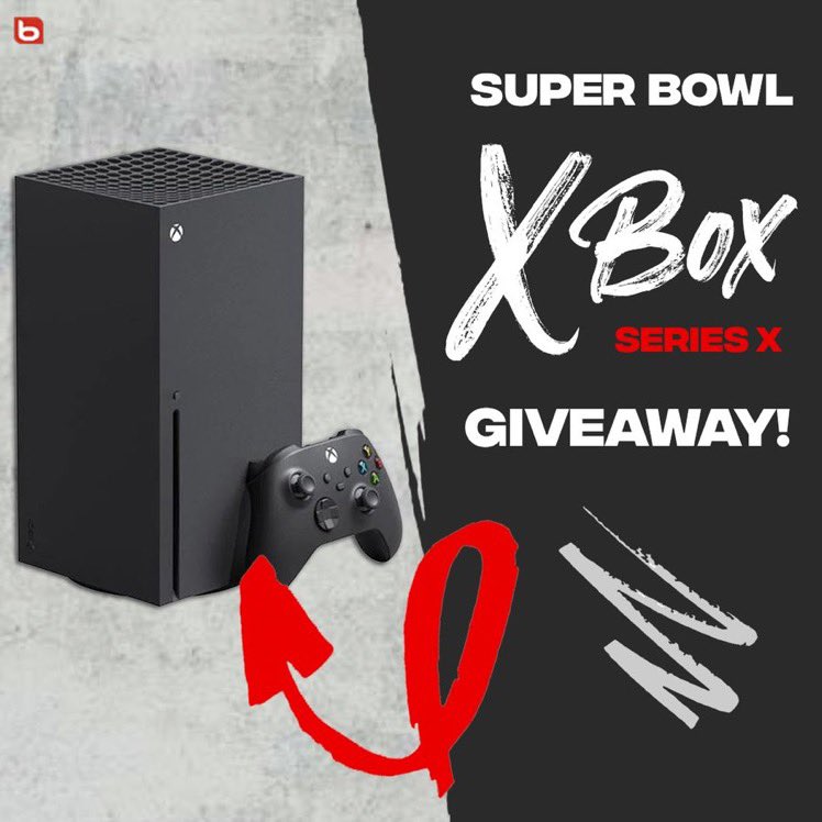 🚨 SUPER BOWL XBOX SERIES X GIVEAWAY!

Let’s run it back and do this again! 

Who wants a free Xbox? 😎

To enter: 

• Follow <a href="/BodogCA/">Bodog</a>
• RT this tweet 
• Name a player that will score TD in the second half