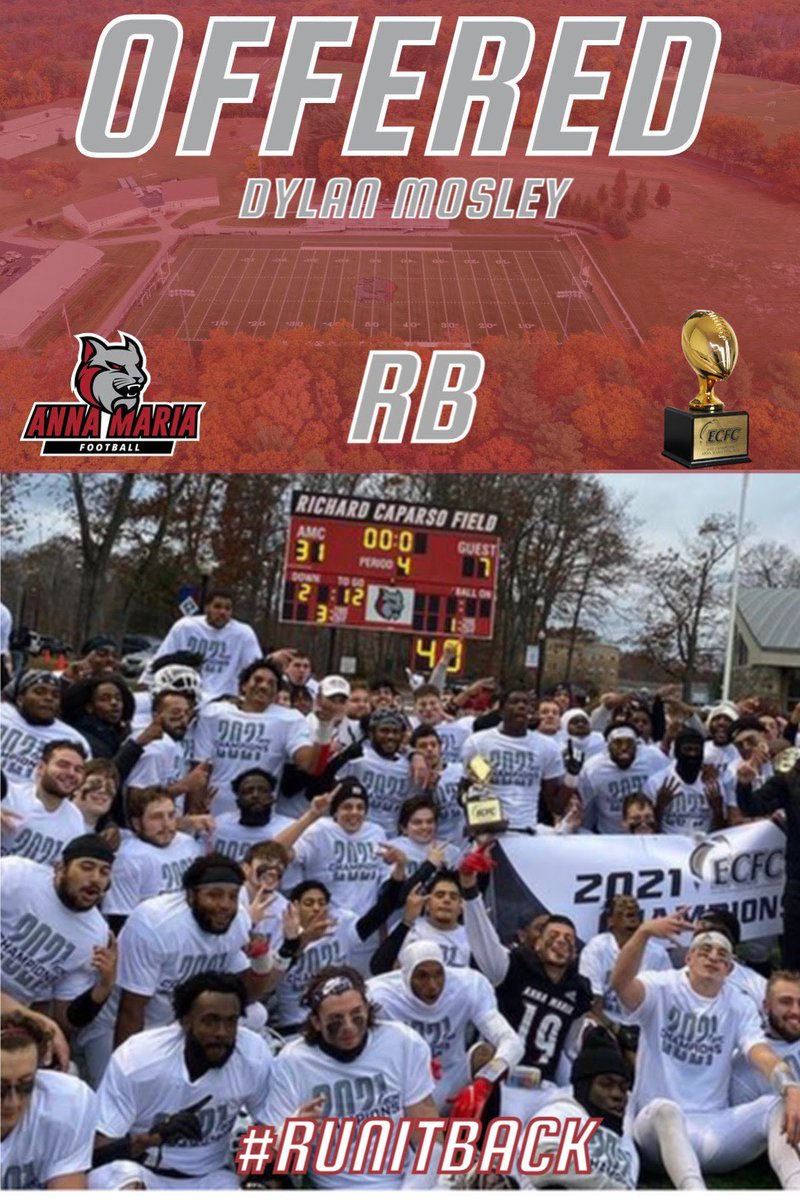 Blessed to receive a roster spot off from Anna Maria college <a href="/AMCAT_Football/">AMCAT Football</a> <a href="/Coach_Thayer/">Nicholas Thayer</a> <a href="/DohertyFootball/">Doherty Highlander Football</a>
