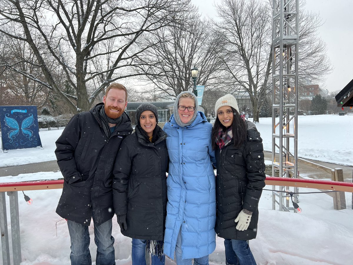 UH ENT program on ice! Had a fun time with those who braved the cold and snow to skate at the Wade Oval Rink today for UH ENT WinterFest. @UHcleENT #coldoutside #iceskating #wadeoval