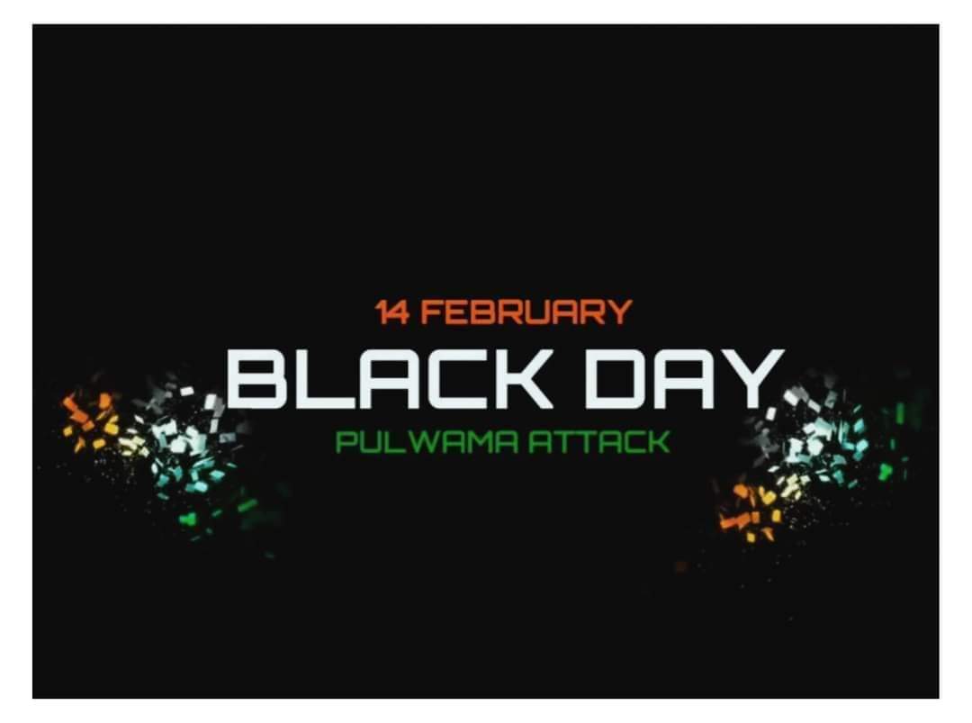 Black Day আমাদের ভারতবাসীর জন্য 😞🖤🖤🖤salute❤we R proud of u❤❤