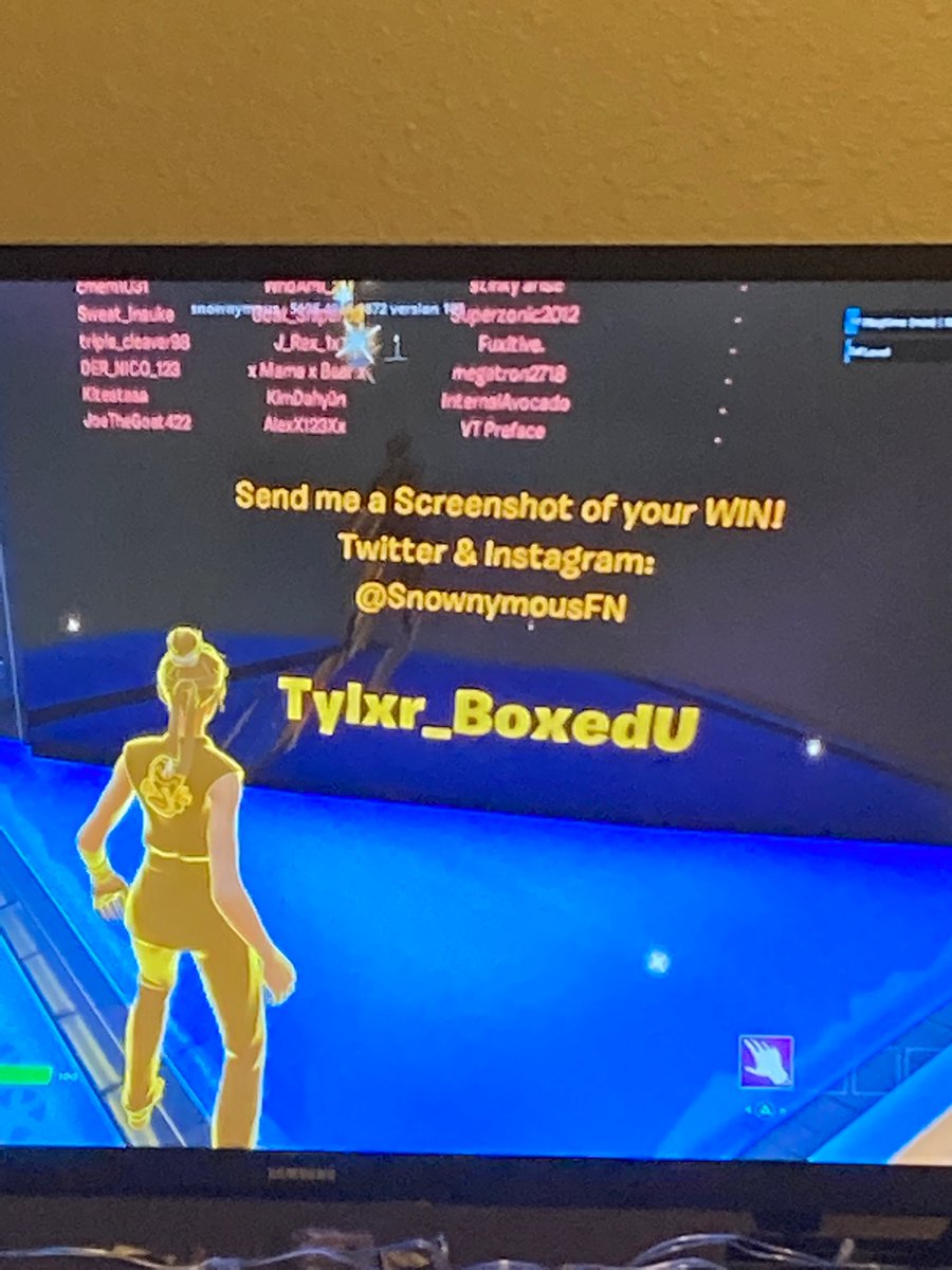 TylerBass1025's tweet photo. @SnownymousFN https://t.co/CQngYaJIEu