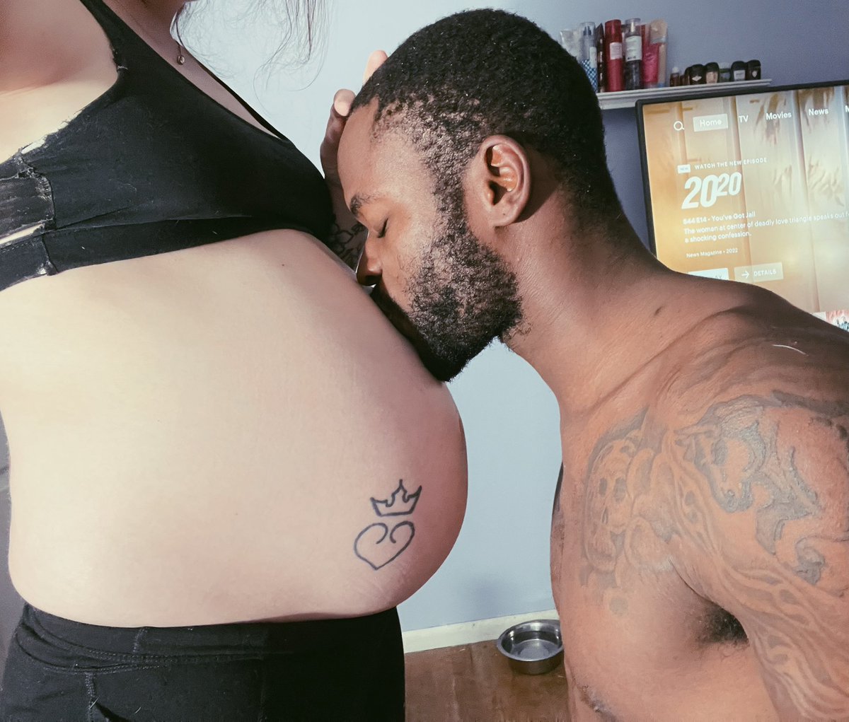 ginamariie__'s tweet photo. love of my life 🥺💗 you are gonna be the best daddy ever 🤞🏼 https://t.co/gDgHHrQBof