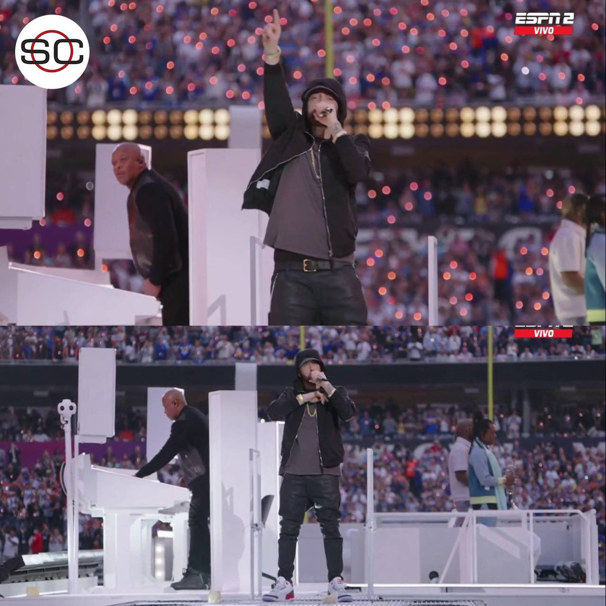cxrrly's tweet photo. Yo viendo a Eminem #SuperBowl https://t.co/g8G9Pp7wgO