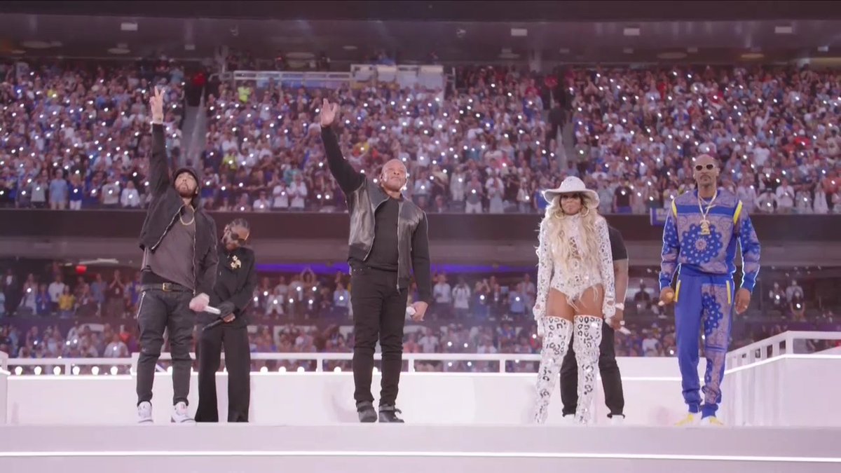 Welcome to the Wild Wild West. #HalfTimeShow