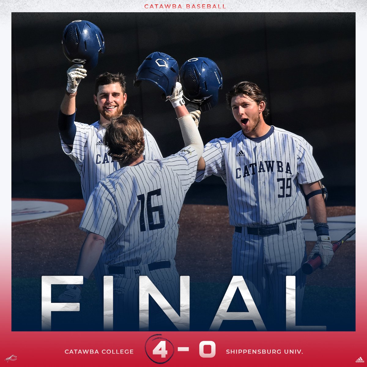 And that's a SWEEEP 🧹

Ben Gilks tossed a five-hit complete game with six strikeouts, and Luke Spiva went a perfect 4-for-4 at the plate!

Recap 🔗: bit.ly/3GJmPAl