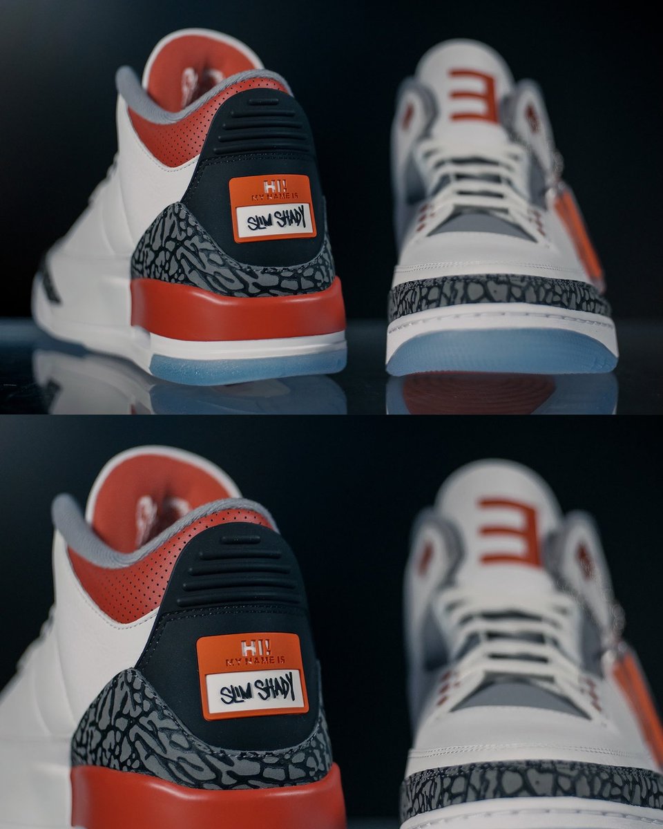 zSneakerHeadz's tweet photo. FIRST LOOK AT THE @EMINEM x JORDAN 3 👀 https://t.co/vNd2ADRvmD
