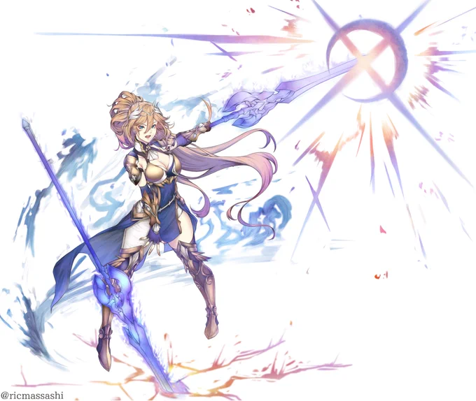 昔描いた崩壊3rdのデュランダルさん。#崩壊3rd #HonkaiImpact3rd 
