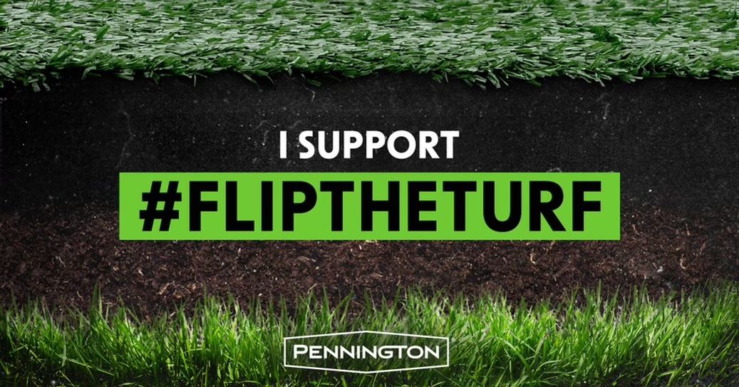 Every player is one play away from altering their career forever when playing on turf. I experienced the
bad side of this and it could have been avoided. Help me #FlipTheTurf to real grass with @penningtonlawn. Sign here: change.org/fliptheturf #penningtonpartner