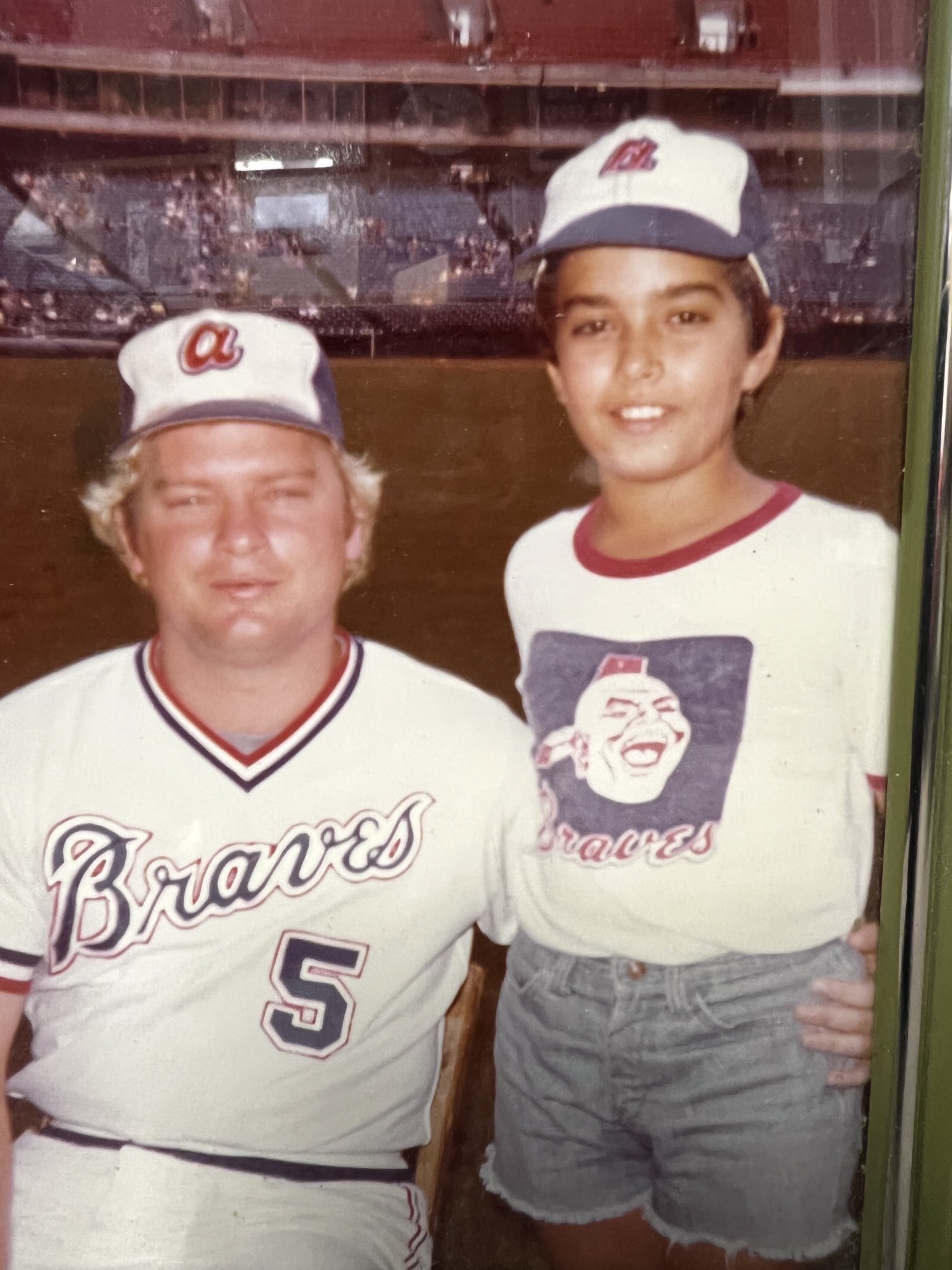 BillShanks on X: This picture is from 1979. On Friday, the now almost  52-year old little boy in this picture will introduce former #Braves star Bob  Horner as he goes into the